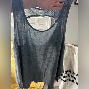 Tank Top with Open Back